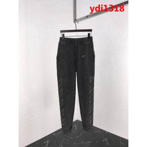 OFF-white18秋冬新款 做舊3D素描印花 衛褲 男女同款 ydi1318