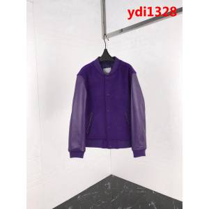 SUPREME 18FW 獨家首發 第一周新品 紫色羊毛+牛皮男款外套 ydi1328