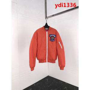 GUCCI古馳 18秋冬新款 專櫃同步 貼標繡花飛行員 夾克棉服外套 ydi1336