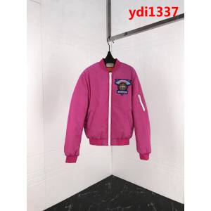 GUCCI古馳 18秋冬新款 專櫃同步 貼標繡花飛行員 夾克棉服外套 ydi1337