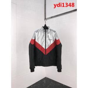 CHANEL香奈兒 18ss秋冬新款 復古撞色拼接 銀紅黑三色拼接棉服 情侶款 ydi1348