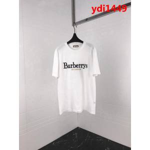BURBERRY巴寶莉 19ss新款 Bbr字母刺繡 純棉汗布短袖 男女同款 ydi1449