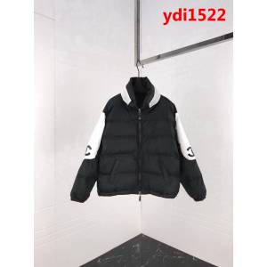 CHANEL香奈兒 vintage中古系列 18ss秋冬新款 背後品牌字母印花 拼色棉服 情侶款 ydi1522
