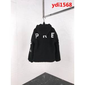 SUPREME18冬季新款 羊羔毛刺繡字母 套頭衛衣 男女同款 ydi1568