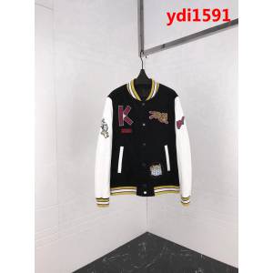 KENZO高田賢三 18ss秋冬新款 棒球款 燈芯絨外套 男女同款 ydi1591