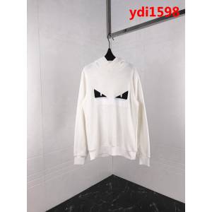 FENDI芬迪 18ss秋冬新款 小怪獸眼睛 純棉加絨 連帽衛衣 男女同款 ydi1598