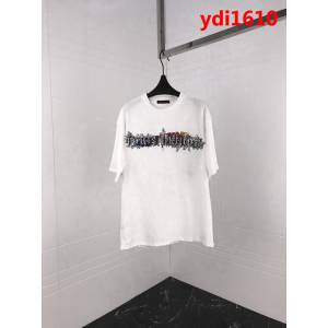 LV路易威登 Virgil新款 刺繡logoTee 男款短袖 男女同款 ydi1610
