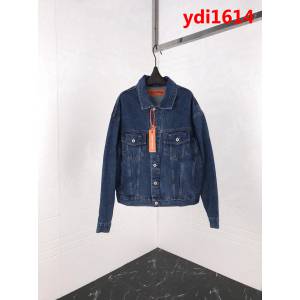 Heron Preston仙鶴 爆款 牛仔夾克 朱一龍機場同款 男女同款 ydi1614