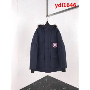 CanadaGoose加拿大鵝 明星同款 胸前章 防寒絨布羽絨服 男女同款 情侶款 ydi1646