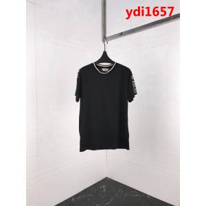 BURBERRY巴寶莉 19早春新款 螺紋領口 字母印花 雙股絲光棉 男款短袖 ydi1657
