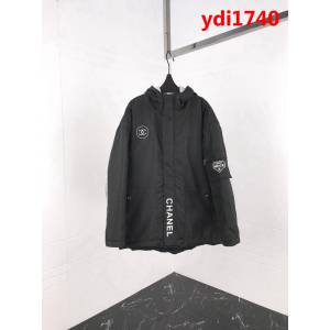 CHANEL香奈兒 18FW vintage 小香中古系列 最新coco袖標 中長款 男棉服 ydi1740