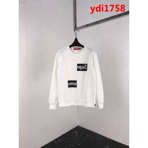 SUPREME 18秋冬新款 純棉加絨 白色衛衣 男女同款 ydi1758