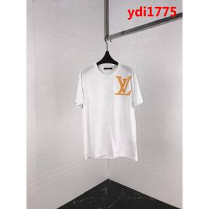 LV路易威登 19早春新款 大LV字母印花 純棉男款短袖 ydi1775