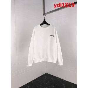 SUPREME 正品打板 18秋冬新款 白色加絨 男款衛衣 ydi1819
