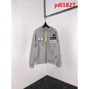MONCLER蒙口 X Fragment 18SS蒙口藤原浩 閃電限定 Backstag螺紋棉男款衛衣 ydi1827