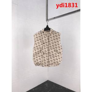 GUCCI古馳 18ss秋冬新款 城市巡迴滿印logo系列 棉服馬甲 男女同款 ydi1831