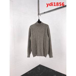 BURBERRY巴寶莉 2018秋冬最新 立體絞花 復古風 男款高領灰色毛衣 ydi1856