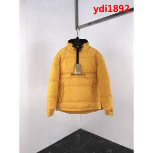 BURBERRY巴寶莉 18秋冬新款 官網同款 套頭款 黃色羽絨服 ydi1892