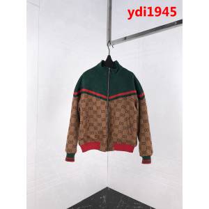 GUCCI古馳 18ss秋冬新款 升級版加棉 中國龍刺繡 雙G小logo 外套 情侶款 ydi1945