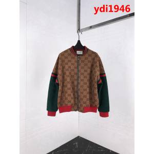 GUCCI古馳 18ss秋冬新款 升級版加棉 中國龍刺繡 雙G小logo 外套 情侶款 ydi1946