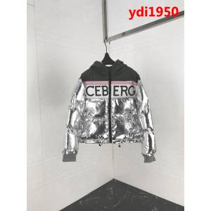 ICEBERG冰山 18冬季新款 撞色鐳射 加厚款超保暖 羽絨棉服 佟麗婭機場同款 ydi1950