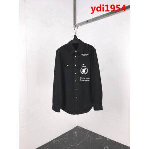 BALENCIAGA巴黎世家 18ss秋冬新款 滿印logo 鹿皮絨 男款夾克外套 ydi1954