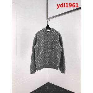 LV路易威登 18ss秋冬新款 加厚絲絨衛衣 保暖舒適 情侶款 ydi1961