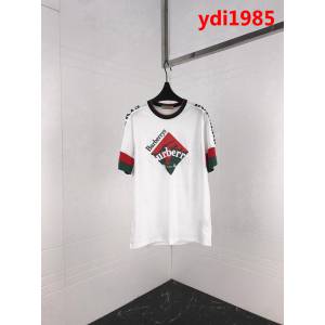 BURBERRY巴寶莉 專櫃同步 最新拼色系列 19SS早春新款 短袖 男女同款 ydi1985