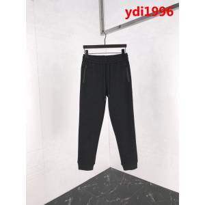 LV路易威登 18ss冬季新款 背後壓膠印花logo 加絨加厚 男款羊毛休閒褲 ydi1996