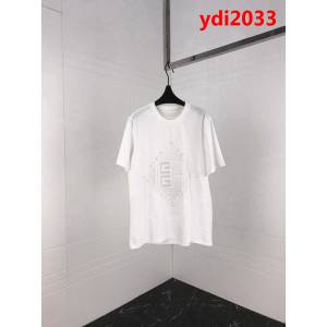 Gvc紀梵希 19ss早春新款短袖 菱形重工刺繡圖案 定制原版純棉面料 高版本男女同款 ydi2033
