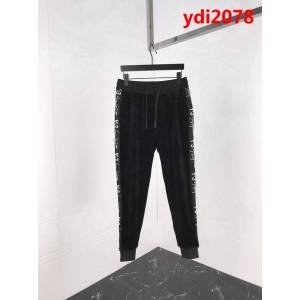 Y-3山本耀司 18年秋冬季新款 舒適保暖 男款絲絨加絨套裝 休閒運動必備單品 ydi2078
