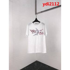 DIOR迪奧 x Kaws19早春聯名款 小金人梅花短袖T-shirt 絲光棉面料 數碼印花工藝 雜誌最新款 ydi2112