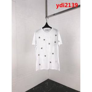 DIOR迪奧 x Kaws19早春 世紀聯名款 限量小蜜蜂刺繡短袖 定制面料 高版本情侶款 ydi2139