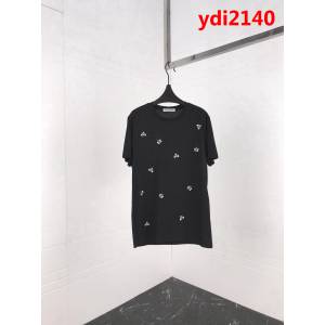 DIOR迪奧 x Kaws19早春 世紀聯名款 限量小蜜蜂刺繡短袖 定制面料 高版本情侶款 ydi2140