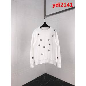 DIOR迪奧 18ss秋冬新款衛衣 全身小蜜蜂刺繡 加絨面料 保暖舒適 男女同款 ydi2141
