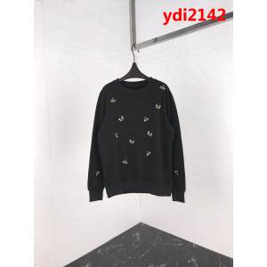 DIOR迪奧 18ss秋冬新款衛衣 全身小蜜蜂刺繡 加絨面料 保暖舒適 男女同款 ydi2142