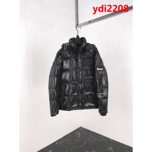 MONCLER蒙口X Fragment聯名款 連帽魔術貼LOGO 男款羽絨服 ydi2208