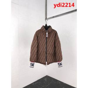 FENDI芬迪 18專櫃同步秋冬新款 全方位FF圖案 立體羽絨棉服 情侶款 ydi2214