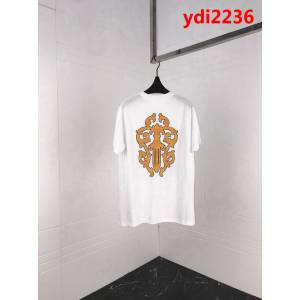 Chrome Hearts克羅心 19ss早春新款短袖 背後大寶劍印花 定制原版面料 男女同款 ydi2236