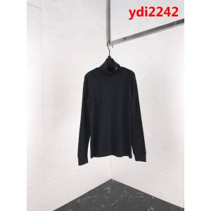 DIOR迪奧 2018秋冬 金色小蜜蜂刺繡 簡約百搭風格 高領男款長袖 ydi2242
