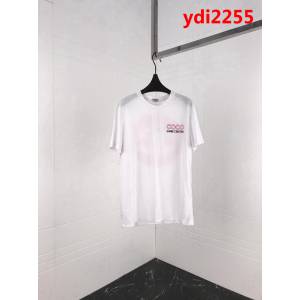 CHANEL香奈兒X CoCo game center 限定 雙股絲光棉短袖 後背發泡顆粒3D粉LOGO 男女同款 ydi2255
