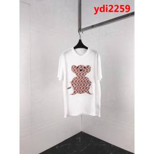 BURBERRY巴寶莉 19ss早春 全新logo系列 小熊貼布圖案短袖 原版純棉面料 高版本男女同款 ydi2259
