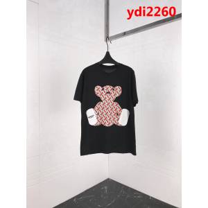 BURBERRY巴寶莉 19ss早春 全新logo系列 小熊貼布圖案短袖 原版純棉面料 高版本男女同款 ydi2260