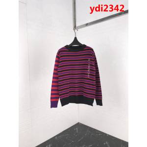 Gvc紀梵希 18ss秋冬新款毛衣 條紋刺繡字母 採用羊毛混紡面料 舒適柔軟 高版本男女同款 ydi2342