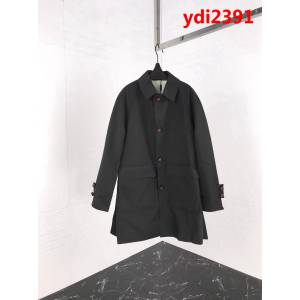 BURBERRY巴寶莉 經典英倫風格 2018新品風衣 男女同款 蠟脂棉質嘎巴甸輕便大衣 ydi2391