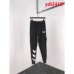 OFF 19早春薄款 字母刺繡 多口袋 男款休閒褲 ydi2418