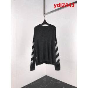 OWBLACK BRUSHED KNITWEAR Knitwear 針織拉絨馬海毛 毛衣定制面料 OS寬鬆版型 情侶款 ydi2443