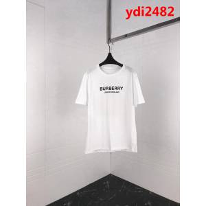 BURBERRY巴寶莉 19早春新款 字母熊圖案 數碼直噴工藝 白色短袖 男女同款 ydi2482