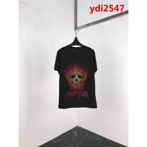 pp 19ss早春 燙鑽短袖 大幅度進口奧鑽燙鑽工藝 定制絲光棉 工藝細節完美 ydi2547