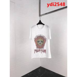 pp 19ss早春 燙鑽短袖 大幅度進口奧鑽燙鑽工藝 定制絲光棉 工藝細節完美 ydi2548